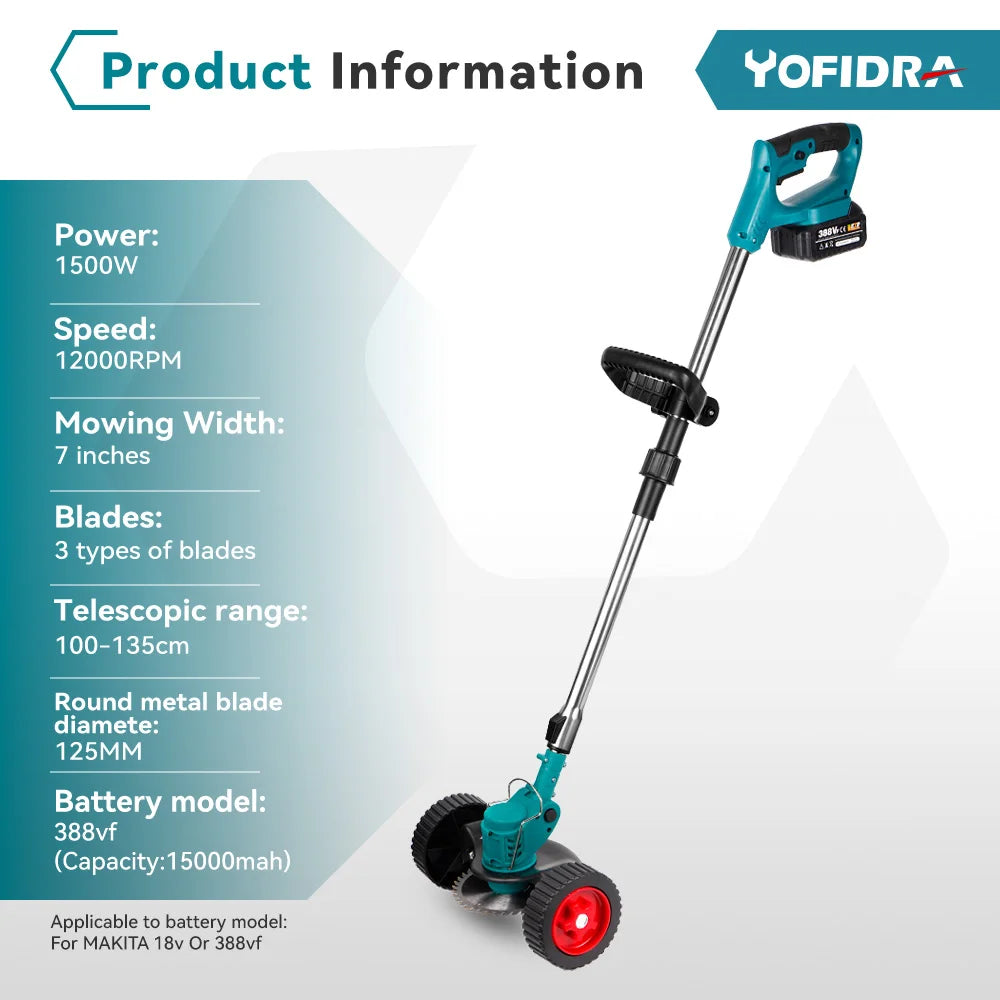 Electric Lawn Mower Battery