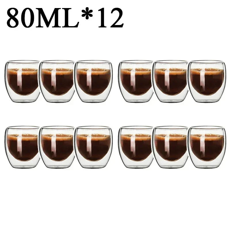 Double Wall Cups 2 - 12 pcs