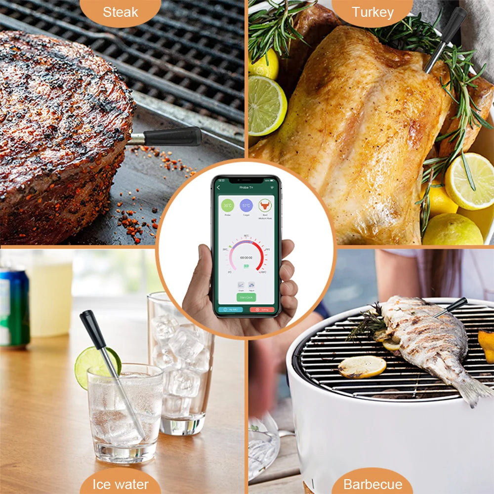 Wireless Meat Thermometer USB *Eco-Friendly*