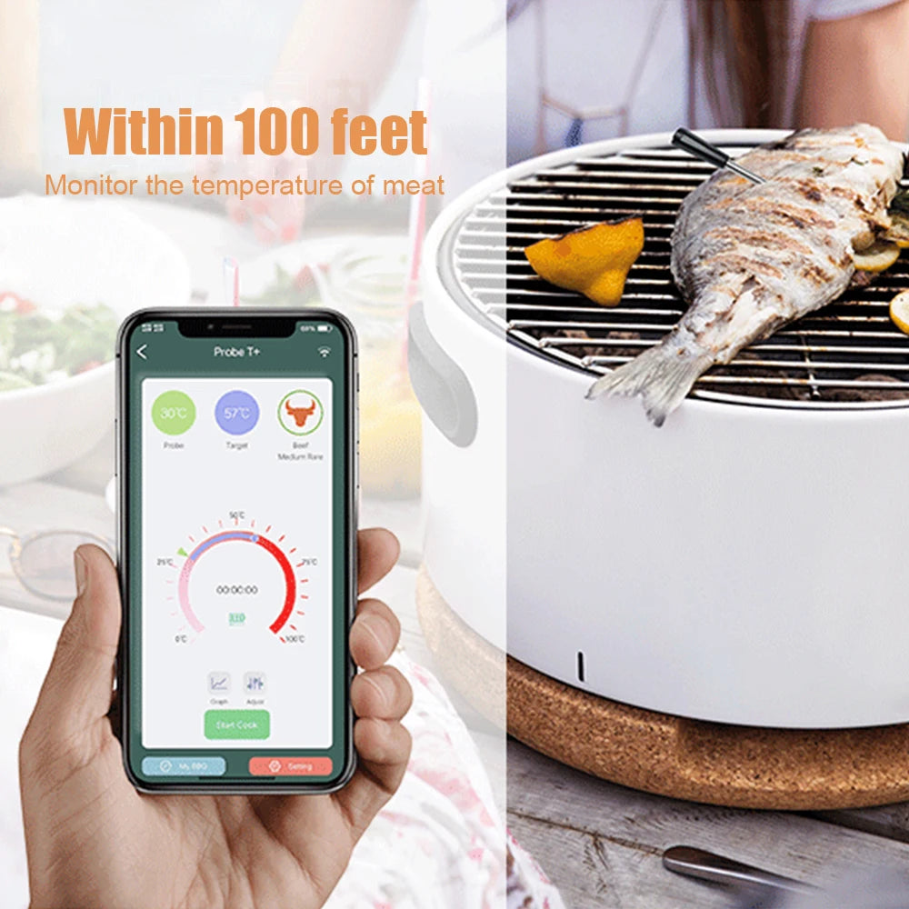Wireless Meat Thermometer USB *Eco-Friendly*