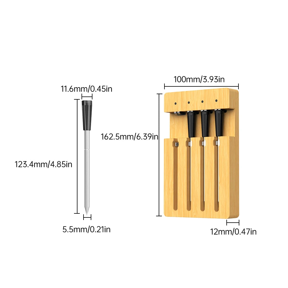 Wireless Meat Thermometer USB *Eco-Friendly*