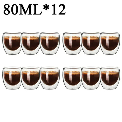 Double Wall Cups 2 - 12 pcs