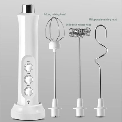 Wireless 3-in-1 Milk Frother/Foam Maker