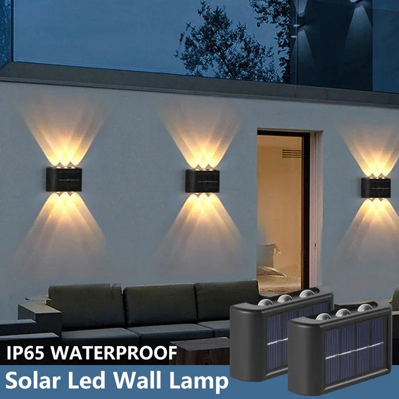 Solar LED Wall Lamp