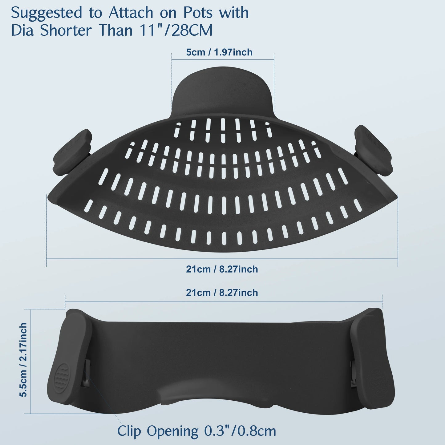 Silicone Strainer For Pots