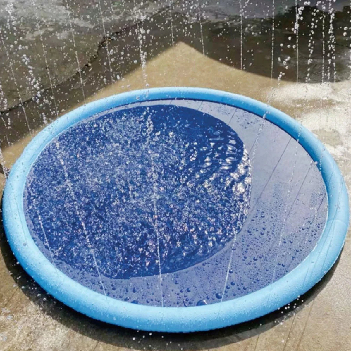 Pet Water Sprinkler Pool